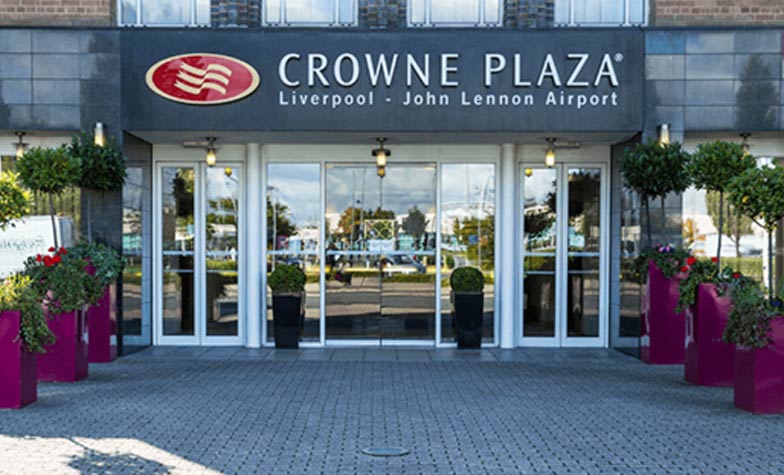 Crowne Plaza hotel at Liverpool Airport